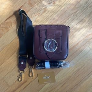 NWT Florian London Leather Bag